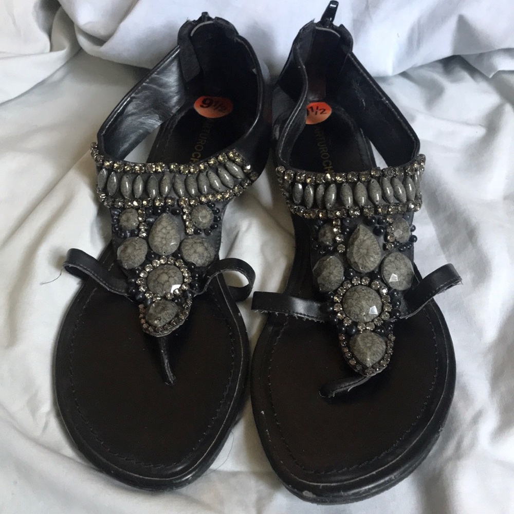 Beaded Arturo Chiang Sandal